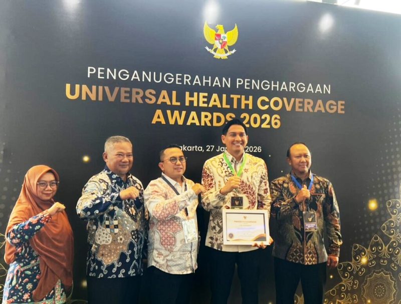 Raih Penghargaan UHC Madya 2026, Bupati Lucky Hakim: Wujud Nyata Layanan Kesehatan Inklusif