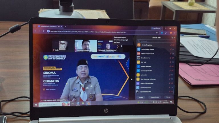 Dorong Desa Adaptif di Era Digital, Diskominfo Indramayu Kenalkan SIDOMA dan CERMATIN