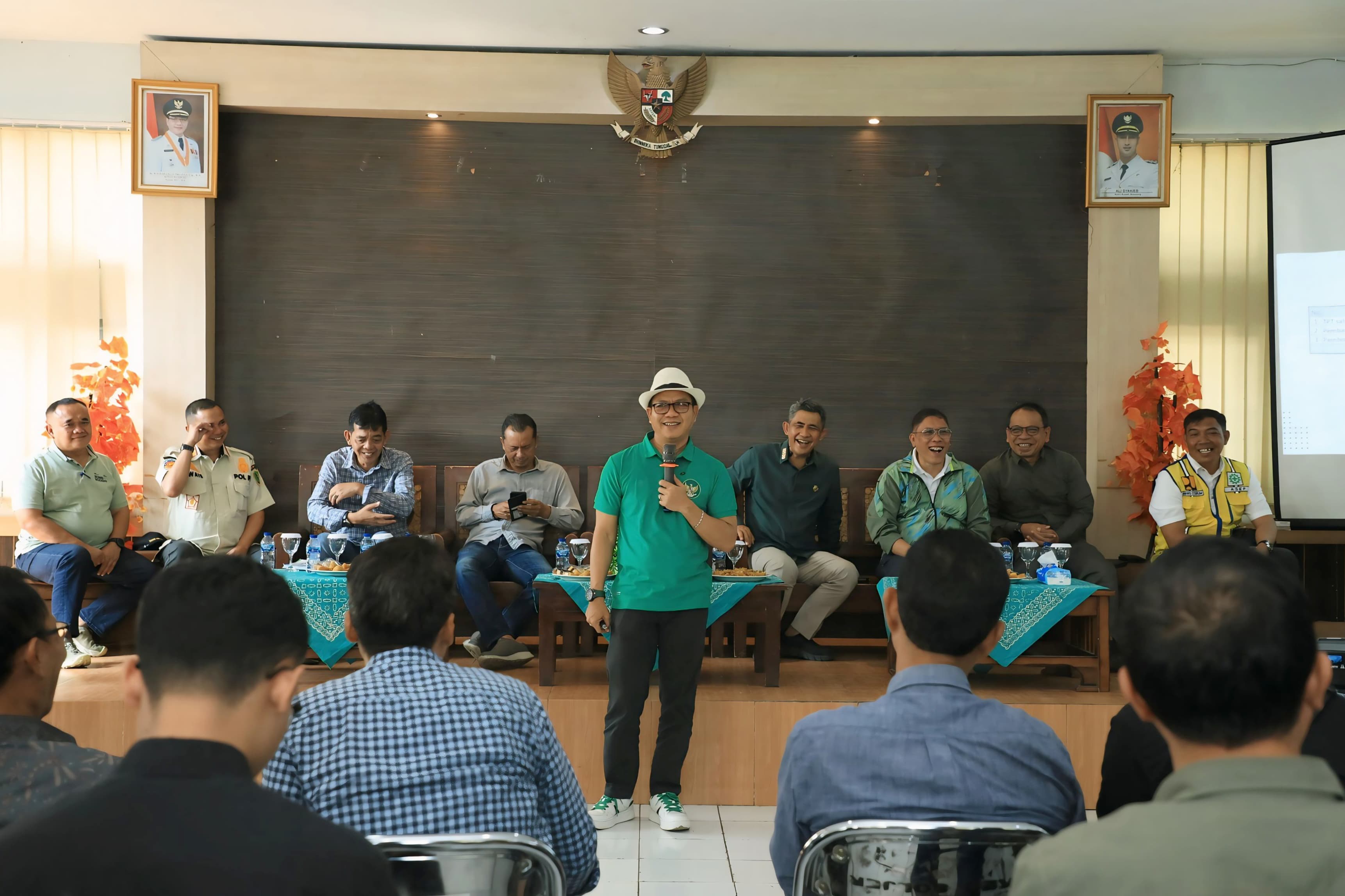 Tangani Banjir Sungai Cisunggalah Bupati Lakukan Rakor Forum Pentahelix, Ini Hasilnya...