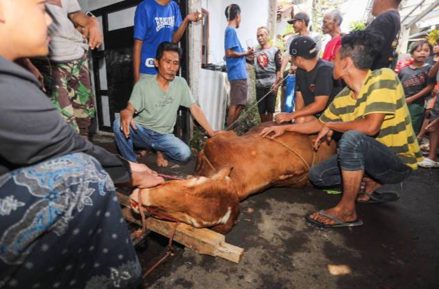 Wali Kota Berkurban di Cicadas, Pancarkan Kebersamaan dan Gotong Royong