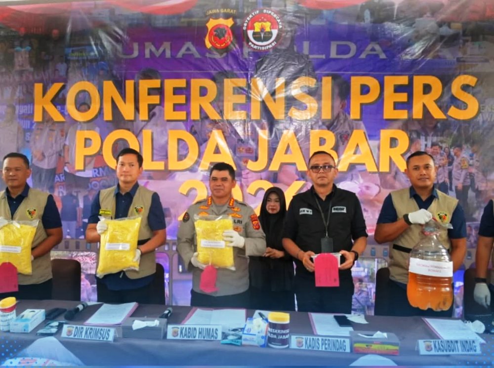 Polda Jabar Bongkar Pabrik Mie Basah Mengandung Formalin di Garut