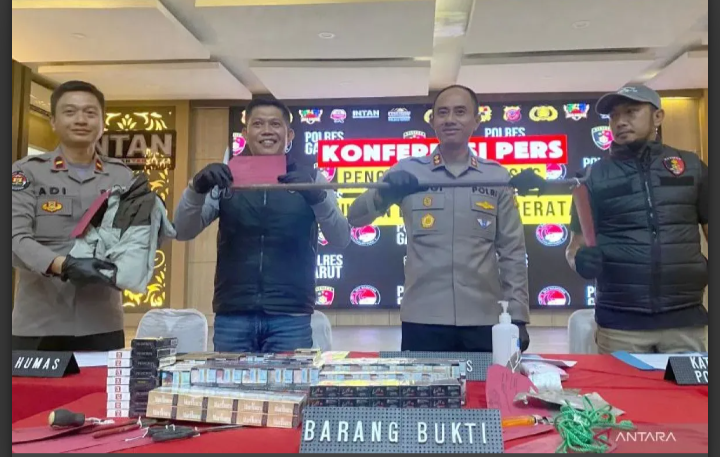 Polisi Bekuk Residivis Spesialis Pembobol Minimarket 