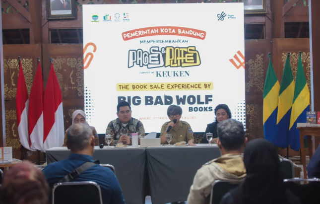 Kolaborasi Pemkot Bandung dan Big Bad Wolf Hadirkan Festival Literasi Pages & Plates 2026