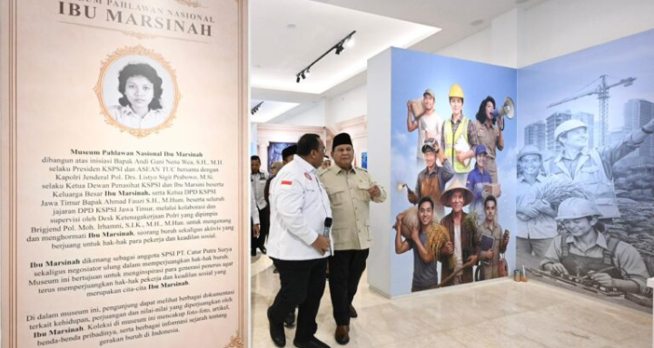 Presiden Prabowo Resmikan Museum Marsinah di Nganjuk