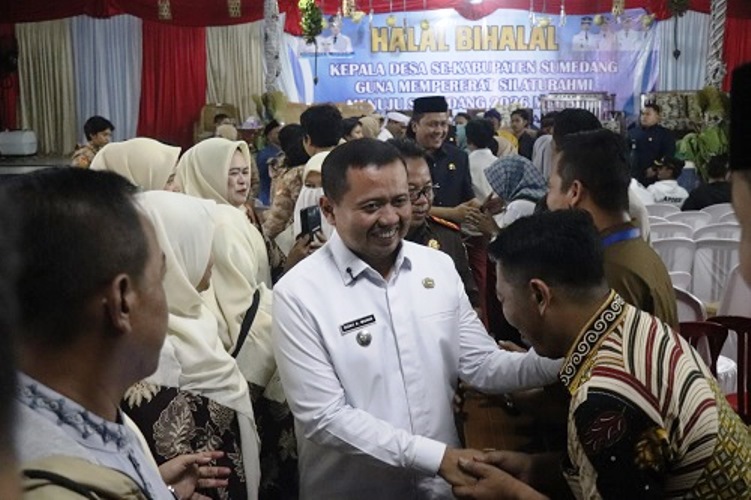 Halal Bihalal APDESI Sumedang, Bupati Dony Tekankan Kolaborasi dan Penguatan Integritas Desa