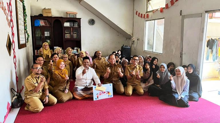 Ispektorat Kota Cimahi Laksanakan Kegiatan Sosial ke Yayasan Al Badru