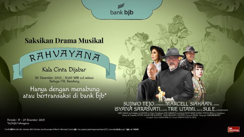 Akhir Tahun Makin Istimewa, bank bjb Hadirkan Promo Tiket Drama Musikal Rahvayana