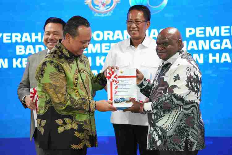 BPK RI Serahkan LHP 2025, KemenHAM Peroleh Opini WTP