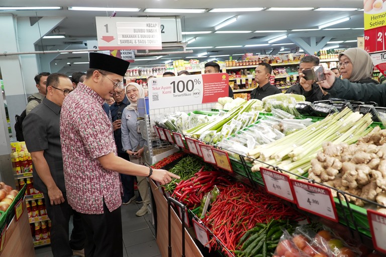 Jelang Lebaran, Pemkot Cimahi Pastikan Harga Kepokmas Stabil