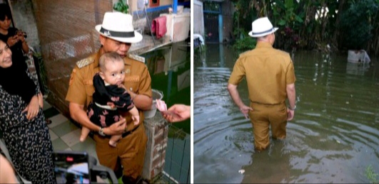 13 Kecamatan di Kabupaten Bandung Diterjang Banjir dan Angin Kencang, KDS Gercep Tinjau Lokasi Bencana