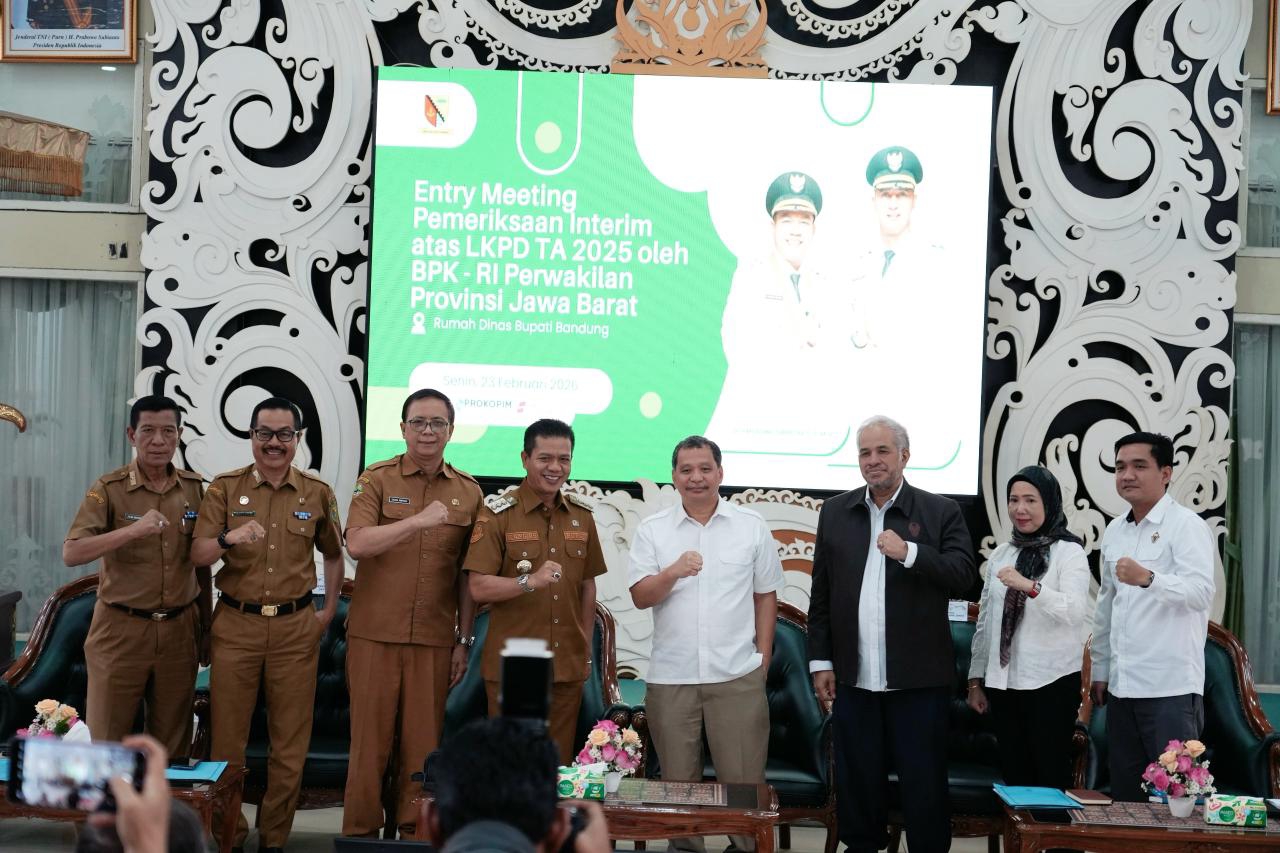 Bupati Bandung Instruksikan OPD Jangan Banyak Alasan, Harus Kooperatif dalam Pemeriksaan Rutin LKPD