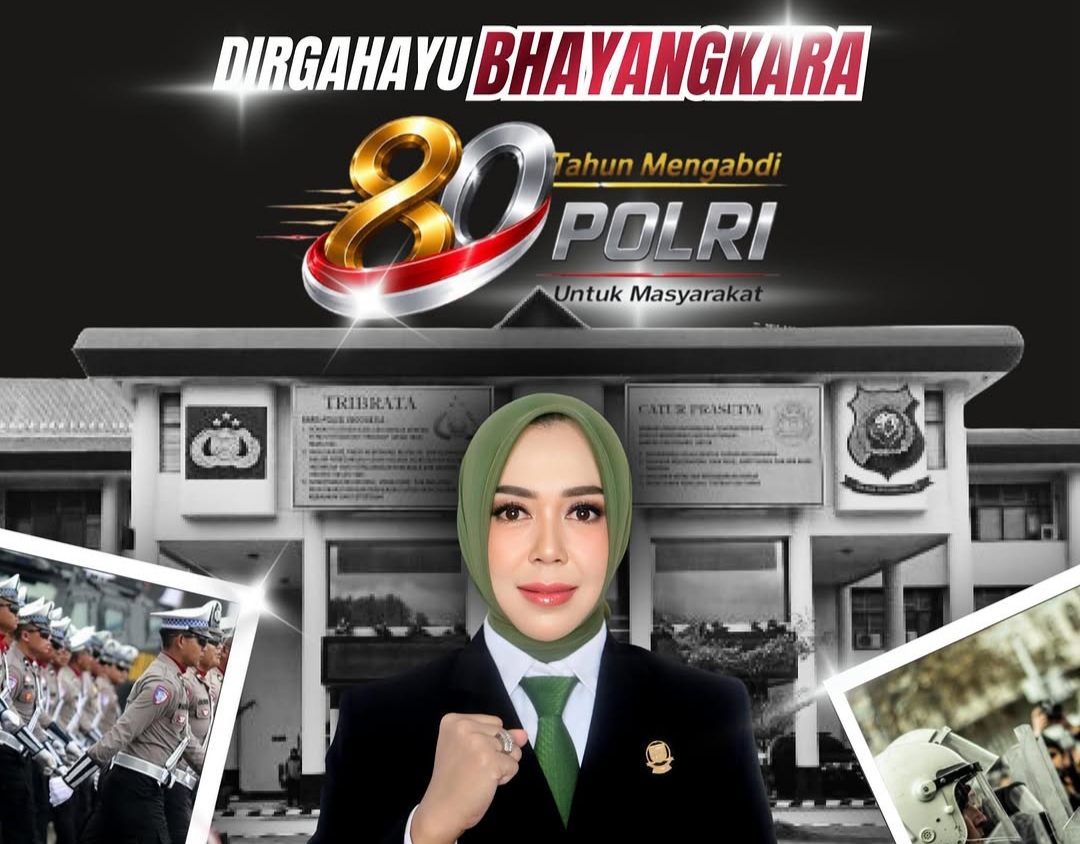 Ketua DPRD Hj Renie Apresiasi Kinerja Polri, Harap Momen Hari Bhayangkara Perkuat Sinergitas 