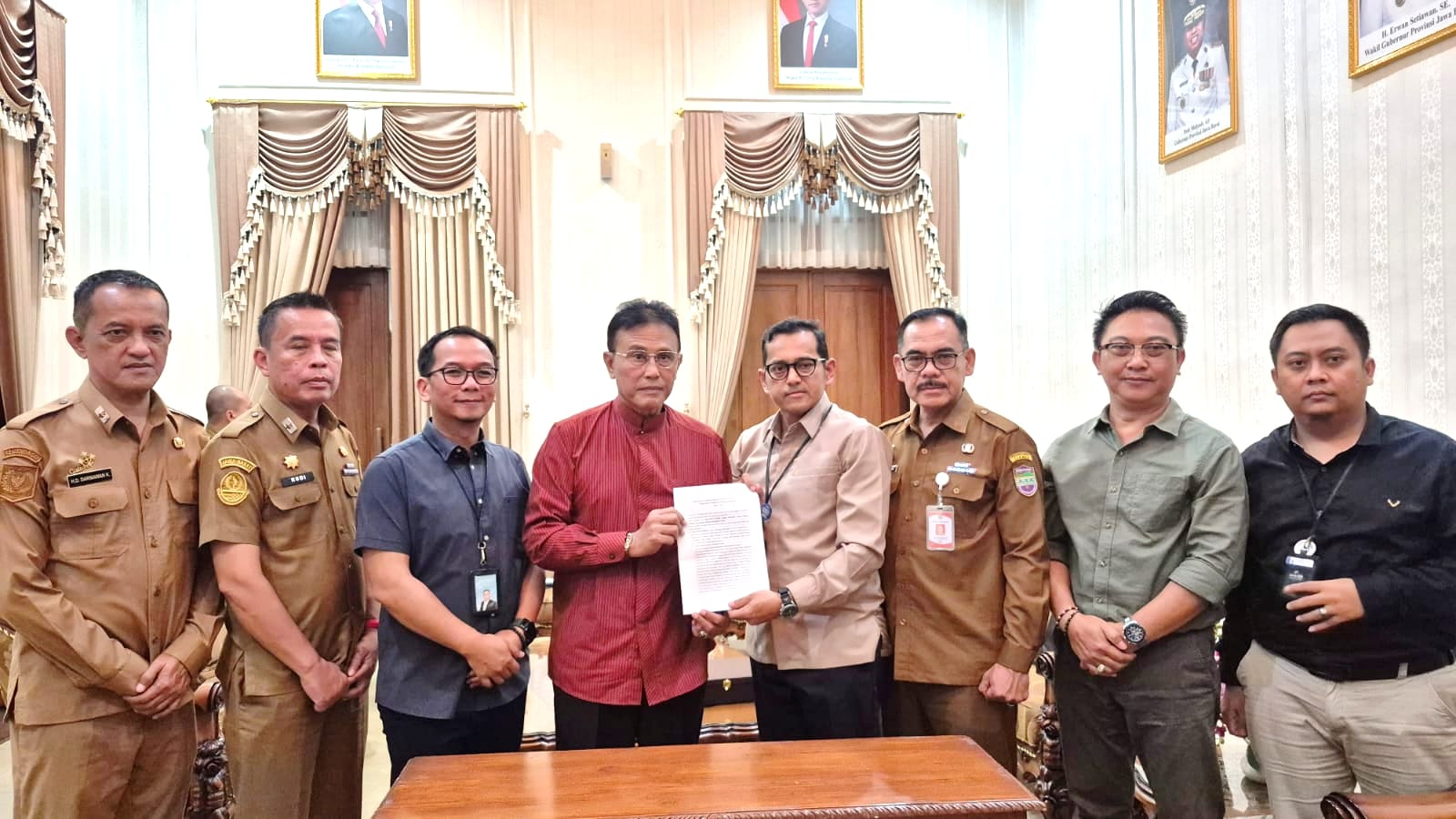 Pemkab Ciamis Tanda Tangani Perjanjian Kerjasama Pembiayaan Daerah 2026 dengan bjb